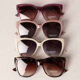 One Tone Designed Frame Casual Sunglasses