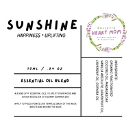 Essential oil blend for happiness + uplifting