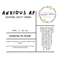 Essential oil blend for anxiety: sooth, uplift + renew