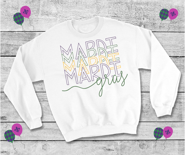 Mardi Gras Sweatshirt