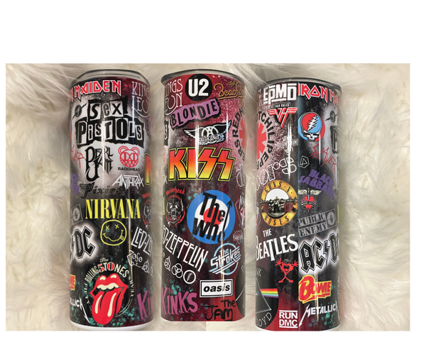 Rock N Roll Tumbler